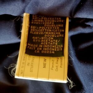 Men's 46T Fall/Winter Blue Trench Coat - Excellent Condition